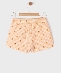 Short en maille gaufrée extensible bébé fille[MISSING]